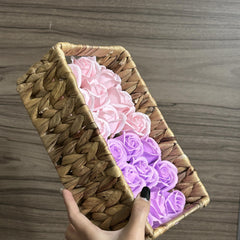 1pc Natural Storage Box Basket