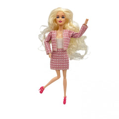 11.5 Bendable Doll Set with Professional Outfit
