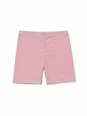 Girls Elastic Waist Short Leggings for Spring Summer