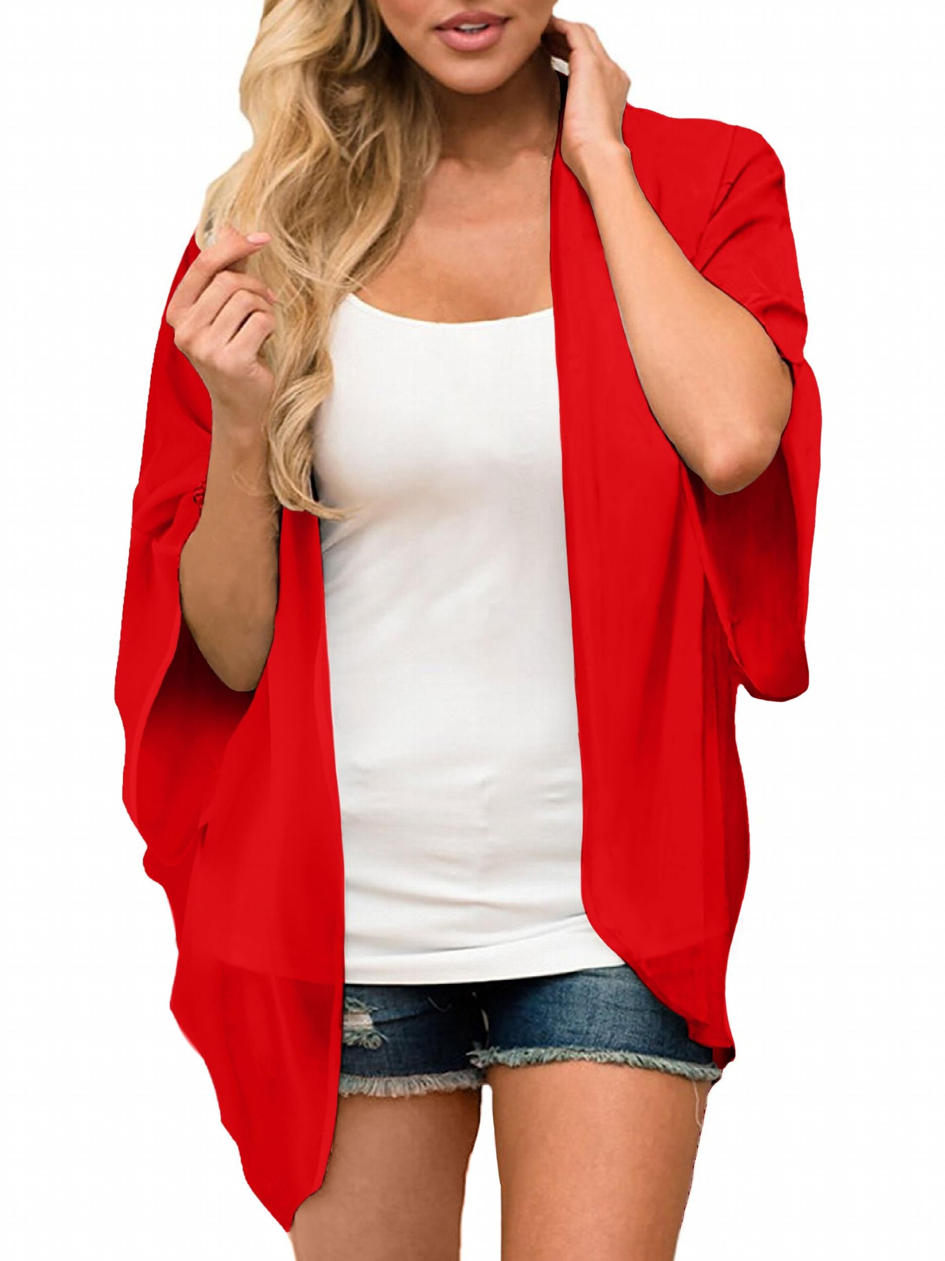 Sheer V Neck Chiffon Blouse Women's Swimwear & Clothing