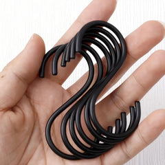 12pcs Heavy Duty S Hooks for Hanging in Kitchen, Bathroom, Bedroom
