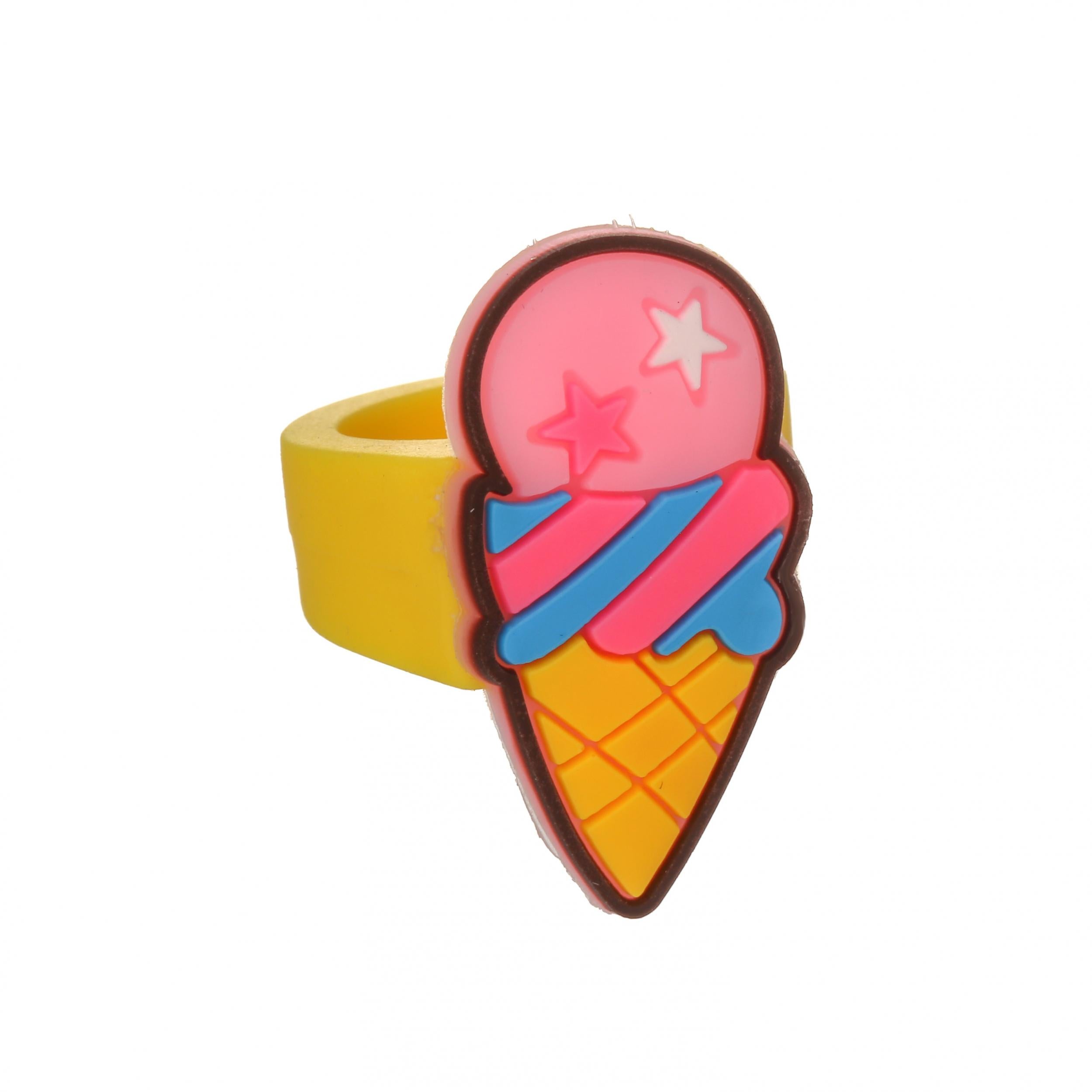 12pcs Ring Ice Cream Party Favors Pack