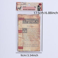 Retro Style Mixed Packaging Distressed Special Paper Cloud Dragon Paper