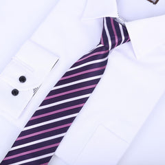 Dark Jacquard Neck Ties for Men and Women
