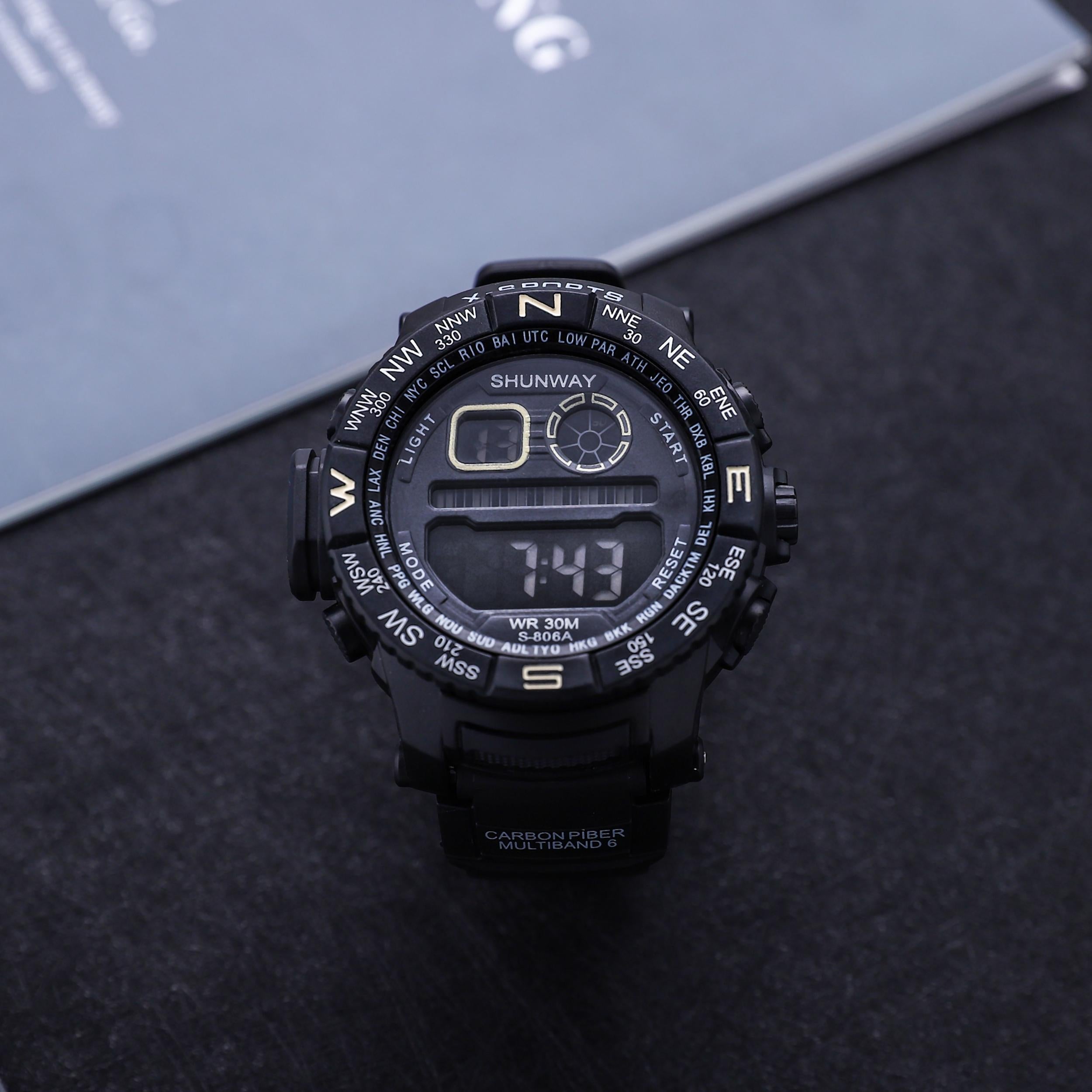 Military Digital Watch LED Luminous Sports Electronic Watch