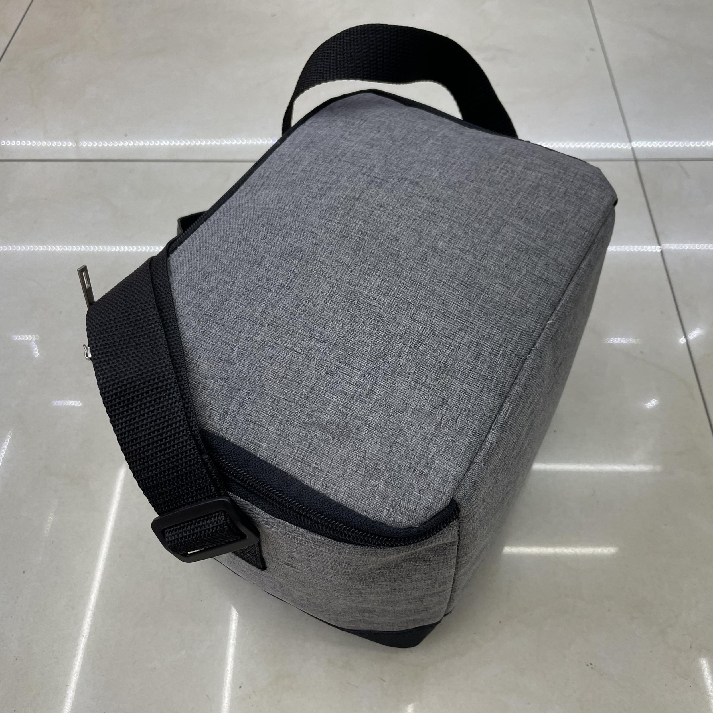 Classic Grey Insulation Lunch Bag for Office School