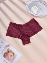 3 Pack Plus Size Sexy Panties High Stretch Set