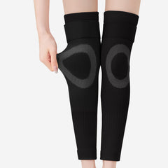 Extended & Thickened Wormwood Knee Pads for Warmth & Knee Protection