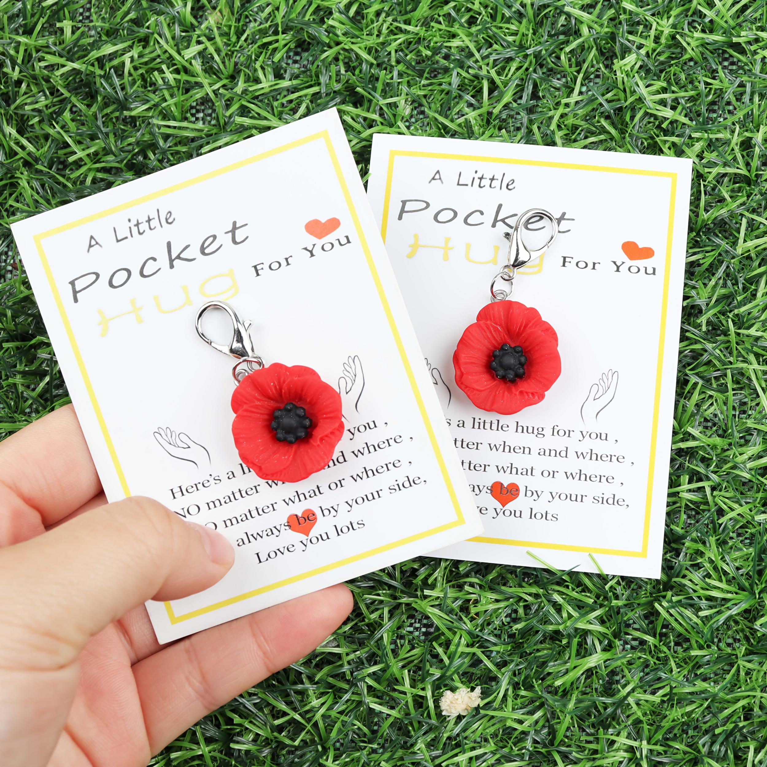 Flower Keychain Romantic Charm Gift for Couples and Friends