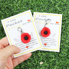 Flower Keychain Romantic Charm Gift for Couples and Friends