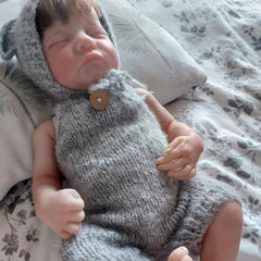 NPK 45 Baby Doll Reborn Boy Levi Flexible Skin Tone Visible Veins