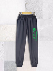 DREAMS Letter Print Boys Casual Long Pants