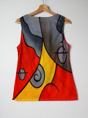Crew Neck Tank Top for Summer Women's Clothing