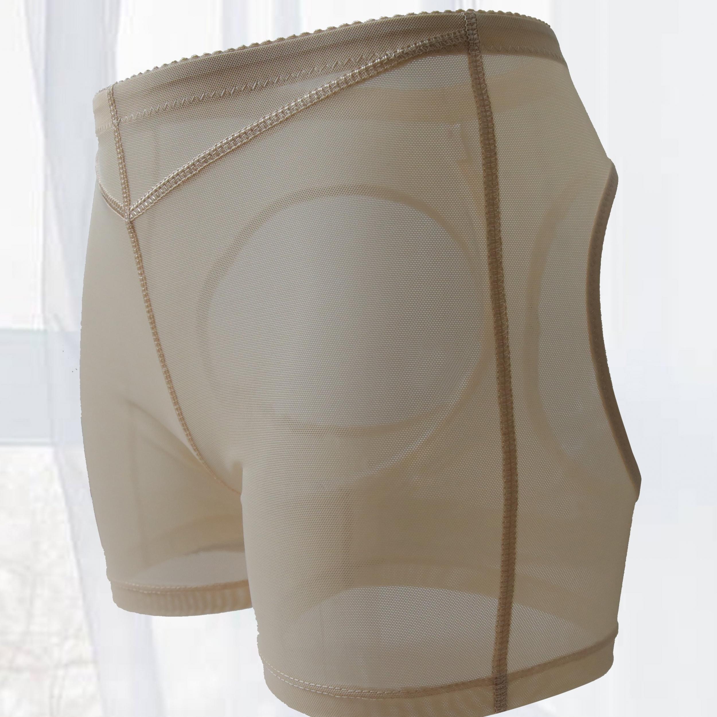 Mesh Open Butt Shaping Panties Tummy Control Slimmer Underwear