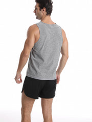 Men's Sauna Vest Workout Sweat Tank Top Waist Trainer Compression Vest