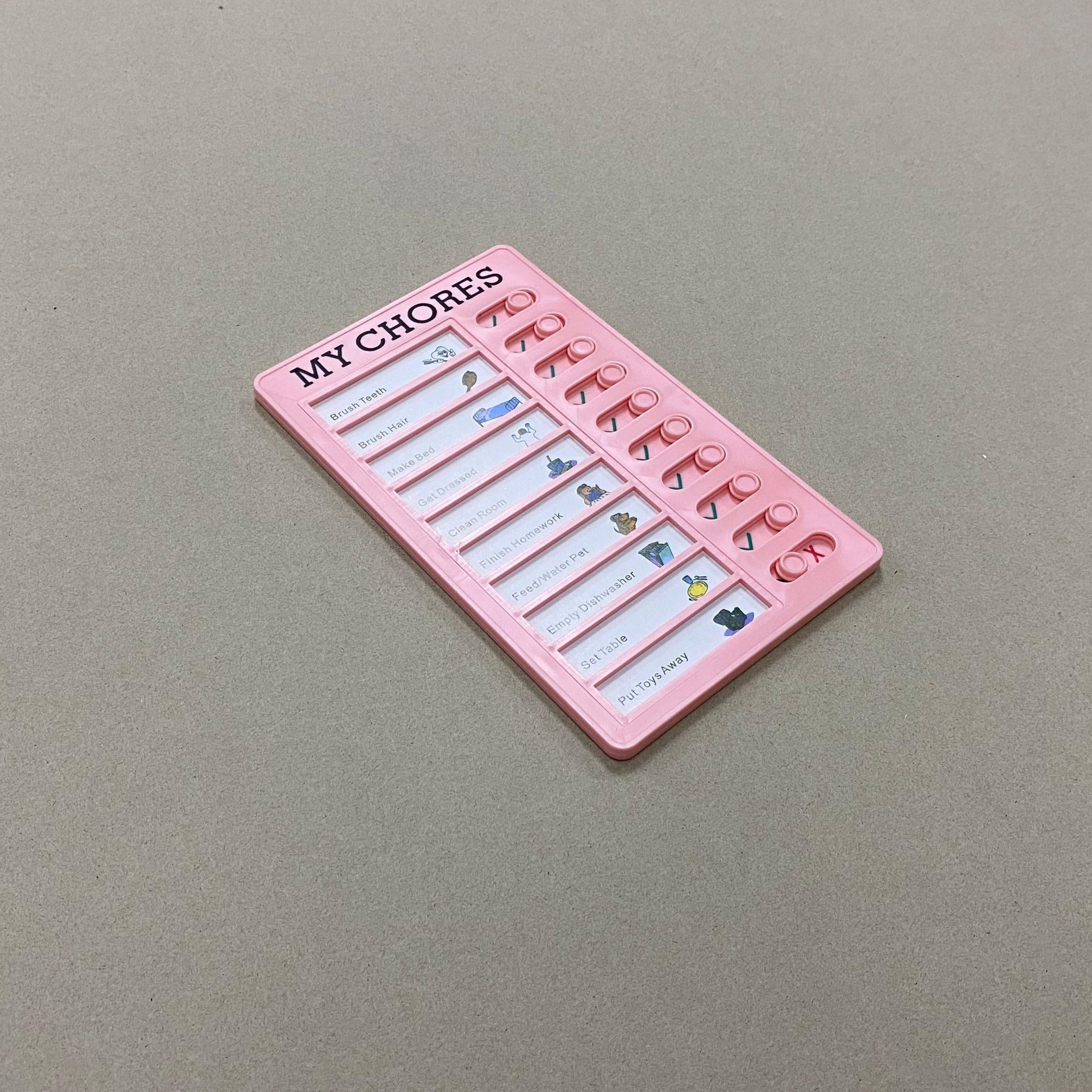 RV Checklist Board - 10 Replacing Paper Cards