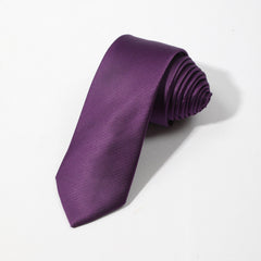 Solid Spot Pattern Men's Tie