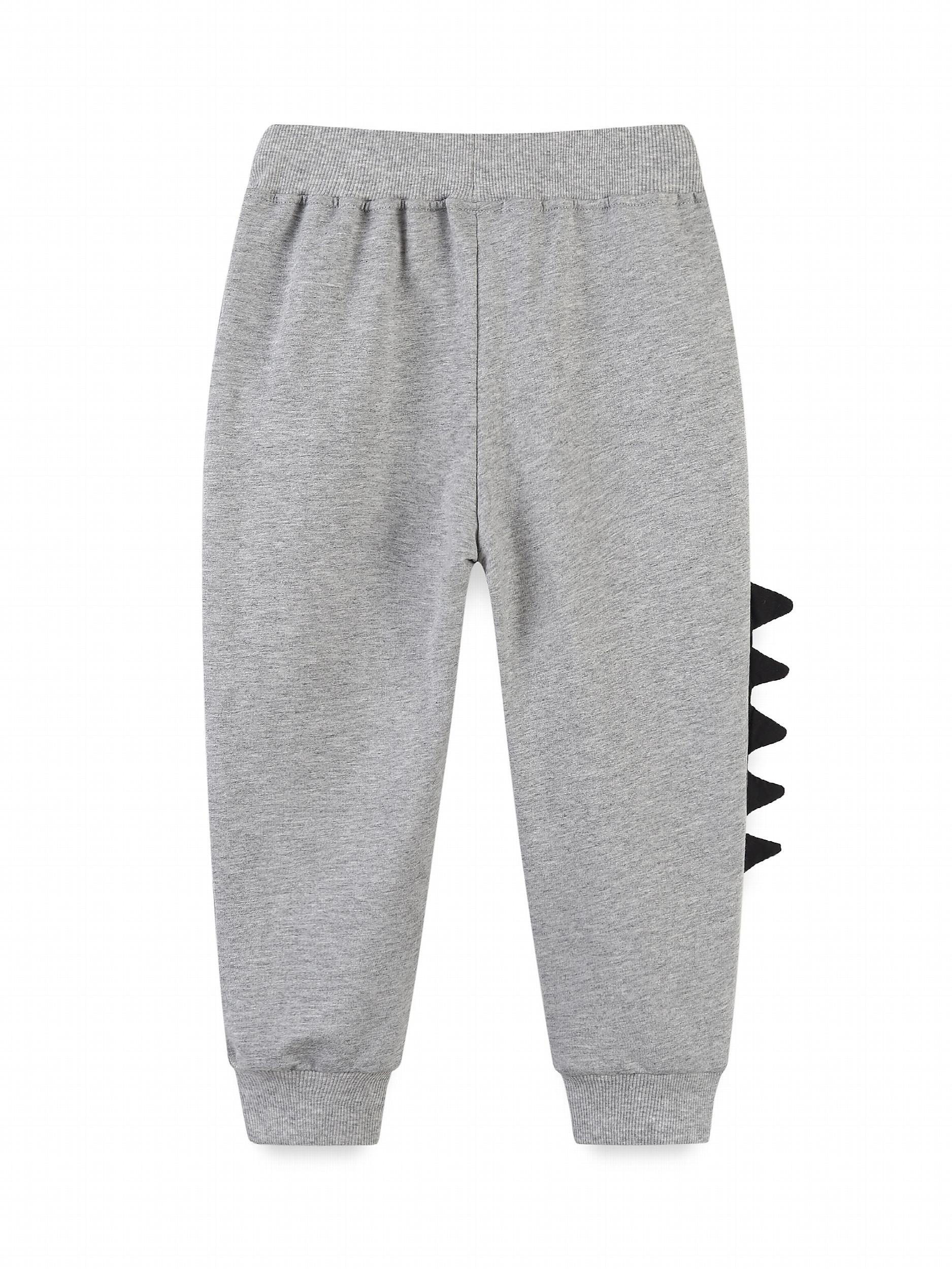 Dinosaur Print Kids Sweatpants Boys Jogger Sports Pants