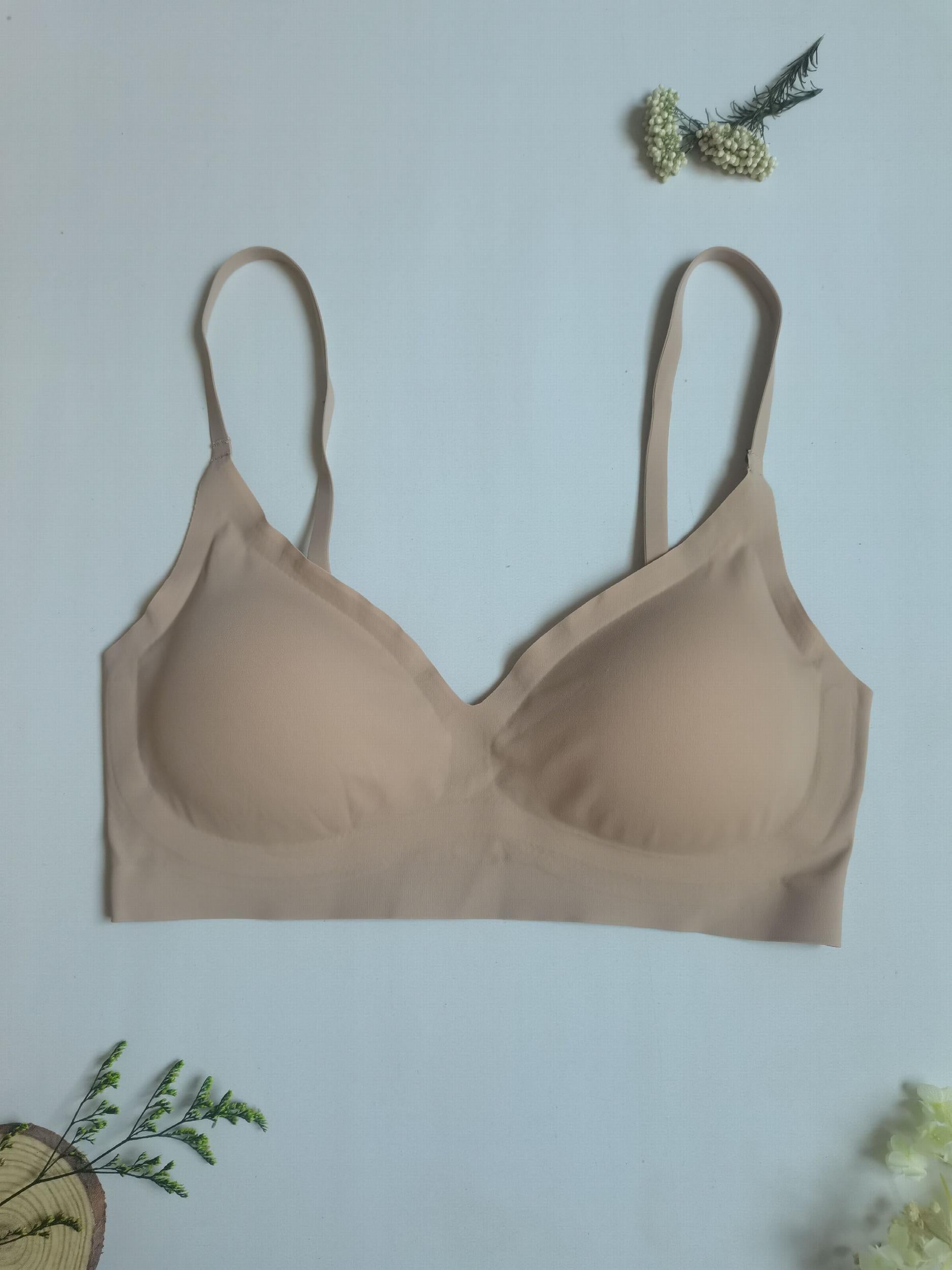 Seamless Wireless Bra Comfortable Breathable Intimates Bra