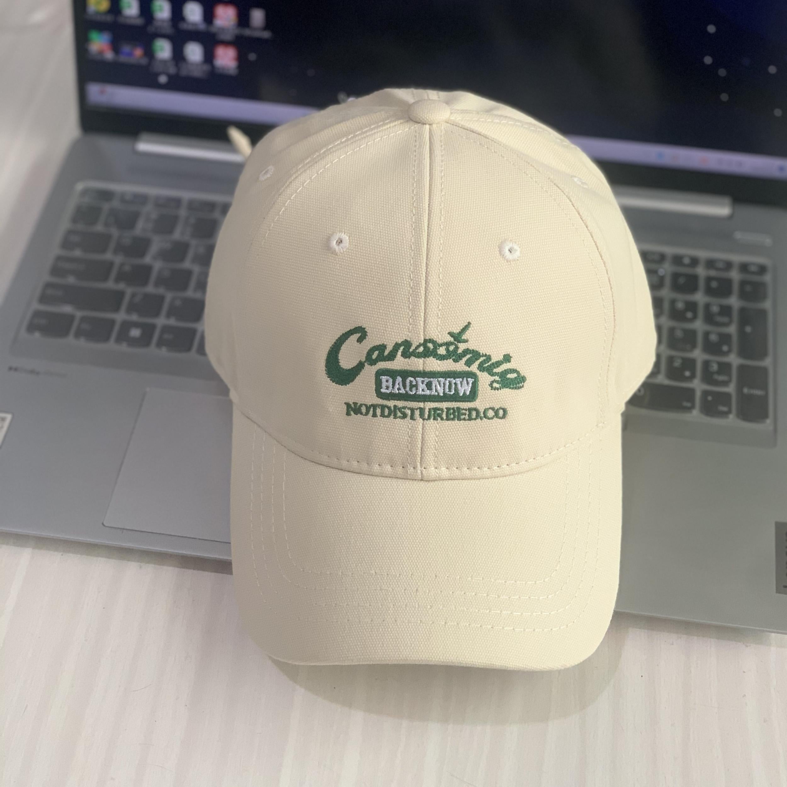 Men's Letter Embroidery Baseball Cap Casual Summer Hat