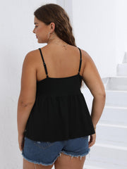 Casual Cami Top Plain Backless Round Neck Nipped Waist Ruched Stretch