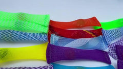 10pcs Fidget Toy Woven Mesh Tube Compression Decompression Adult Decompression