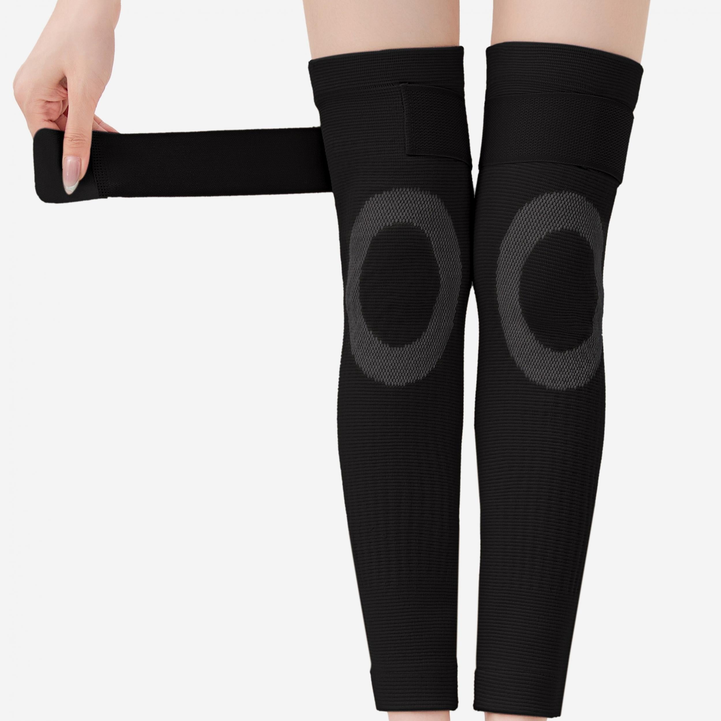 Extended & Thickened Wormwood Knee Pads for Warmth & Knee Protection