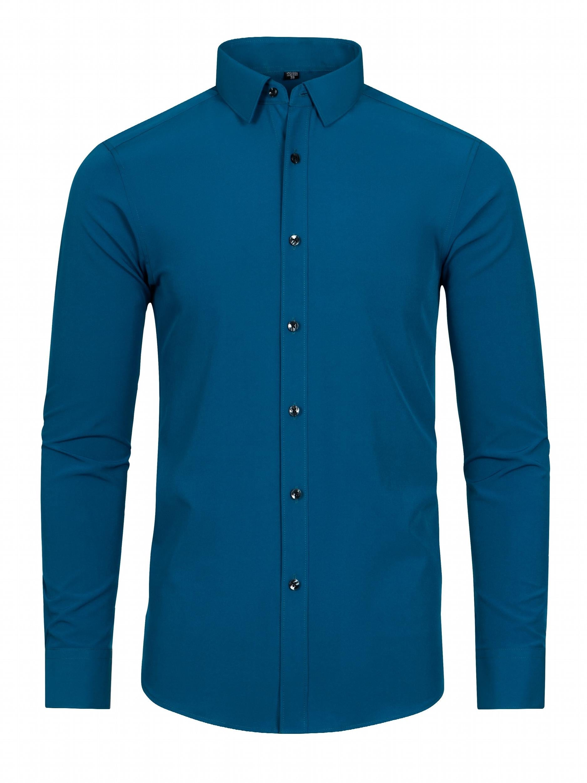 Men's Formal Button Up Shirt for Business Occasion