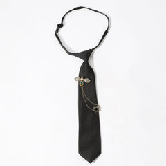 Vintage Bee Tassel Brooch Unisex Bow Tie + 1pc Shirt Accessories