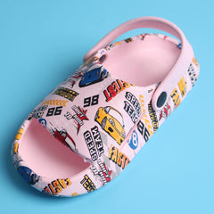 Boys Cartoon Car Garden Shoes Lightweight Anti Slip Sandals