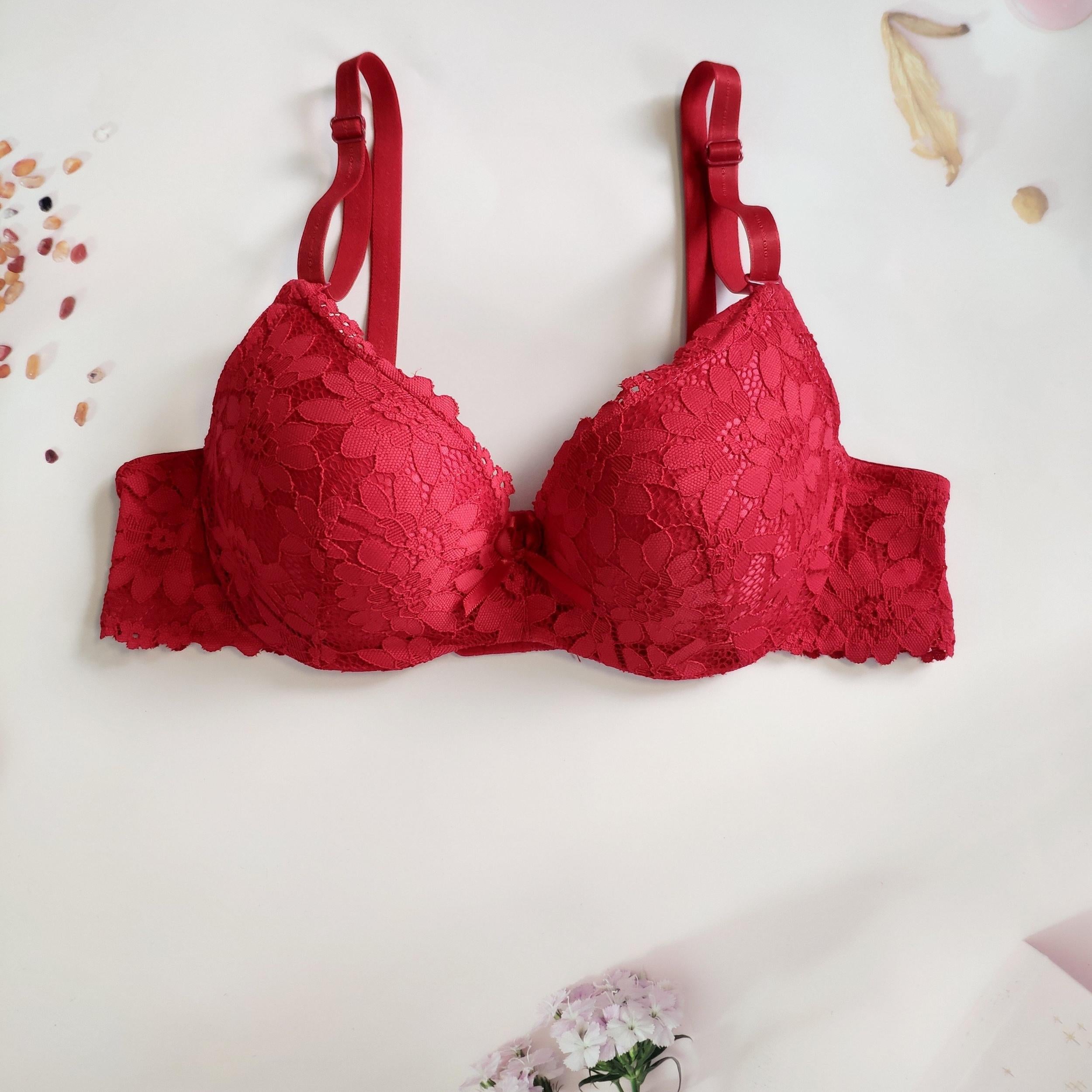 Lace Push Up Bra Comfy & Breathable Women's Lingerie