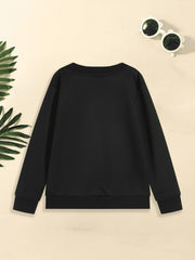 Girls' Graphic Long Sleeve Sweatshirt Kids Pullover Spring Fall
