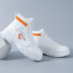 Fur Lined Winter Snow Boots Non Slip High Top Warm Snow Shoes