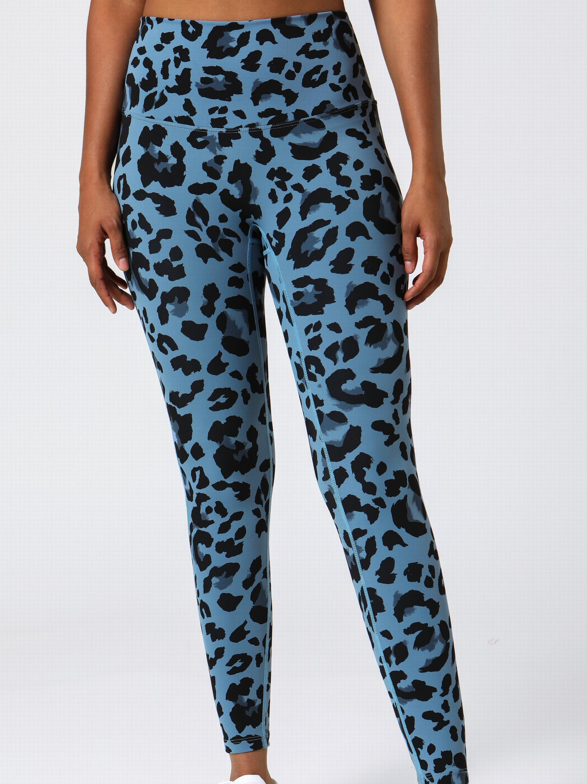 High Waist Wide Waistband Sports Pants Butt Lifting Leggings