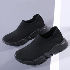 Breathable Chunky Sneakers Women Anti Slip Knit Mesh Comfortable Running