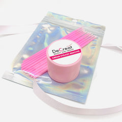 Professional Eyelash Remover Cream & Micro Brush Kit