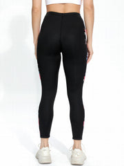 Floral Print Yoga Pants High Stretch Fitness Leggings Women's Activewear