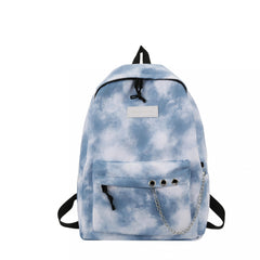 Tie Dye Backpack Large Capacity Casual Backpack for Men and Women