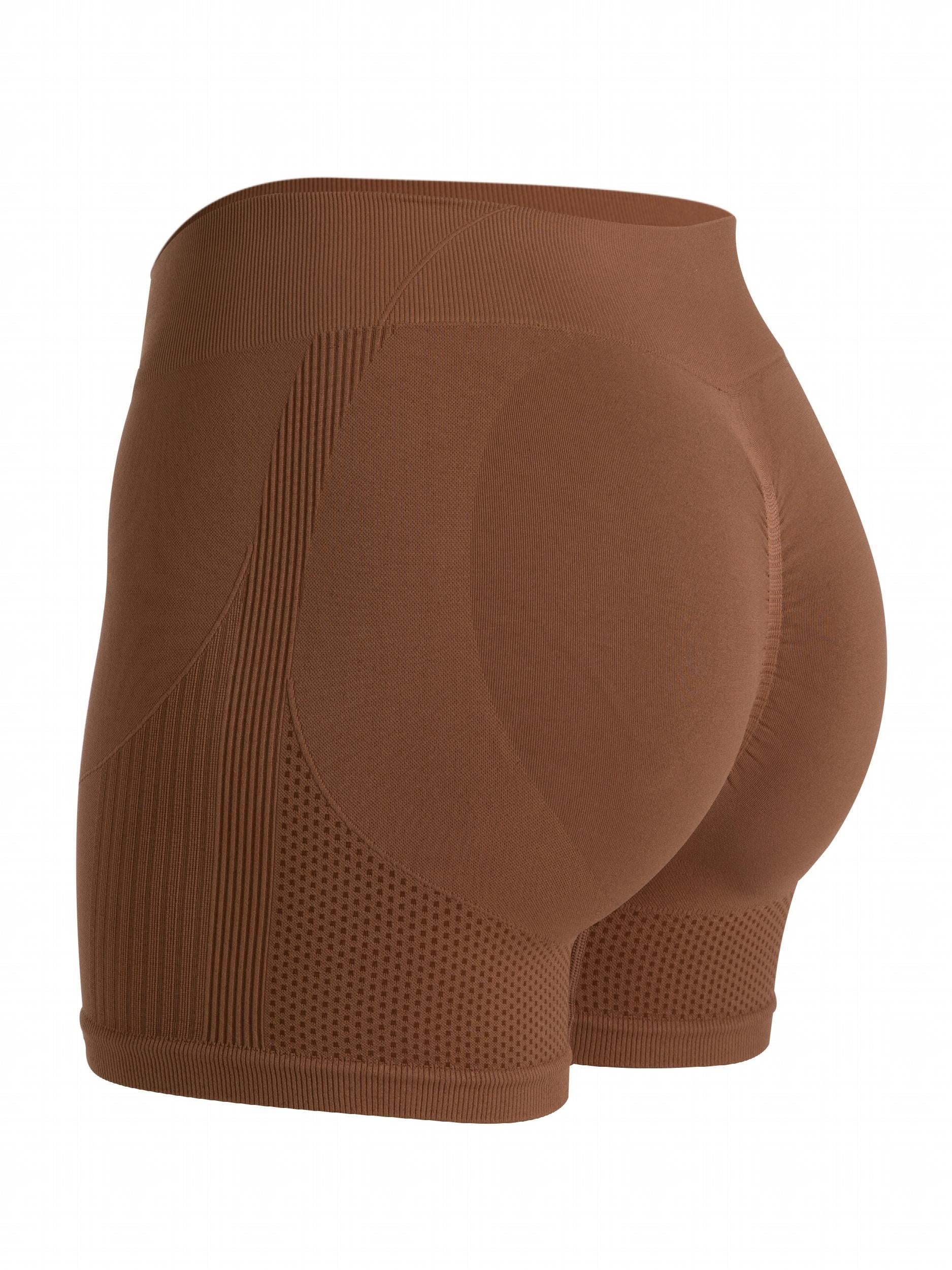 Women's Solid High Waist Athletic Shorts
