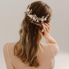 Bridal Hair Comb Vine Bridal Headpieces For Wedding Hair Accessories