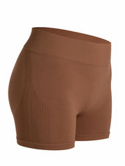 Women's Solid High Waist Athletic Shorts