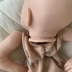 24 Inch Toddler Baby Doll Kits Reborn Doll Soft Unfinished Doll Parts