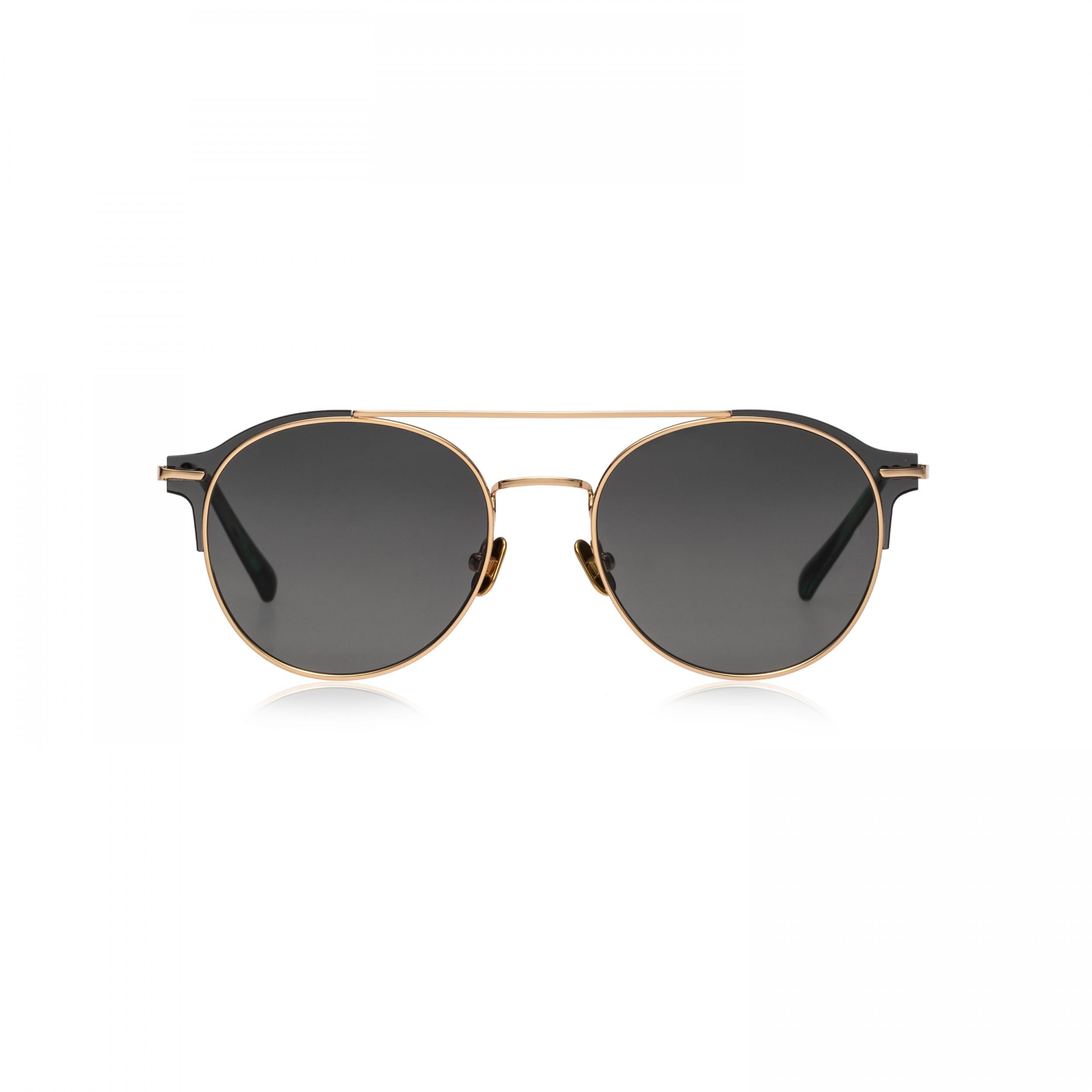 Men's Round Frame Sunglasses UV Protection For Cycling