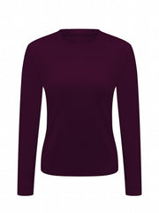 Women's Solid Warm Fleece Top - Autumn Winter Clothing