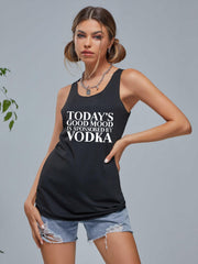 Loose Tank Top Sports Yoga Running Top
