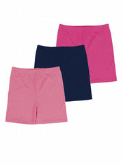 3-pack Little Girl Shorts for Toddlers Girls - Soft and Breathable Dance Shorts