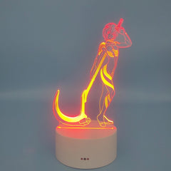 3D LED Game Anime Night Light USB Table Lamp Bedroom Decoration Christmas Gift