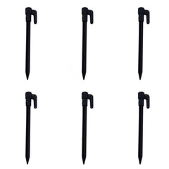 Plastic Ground Nail Garden Grass Cloth Weed Barrier Tent Landscape Anchors