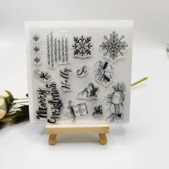 Christmas Snowflake Gift Stamp