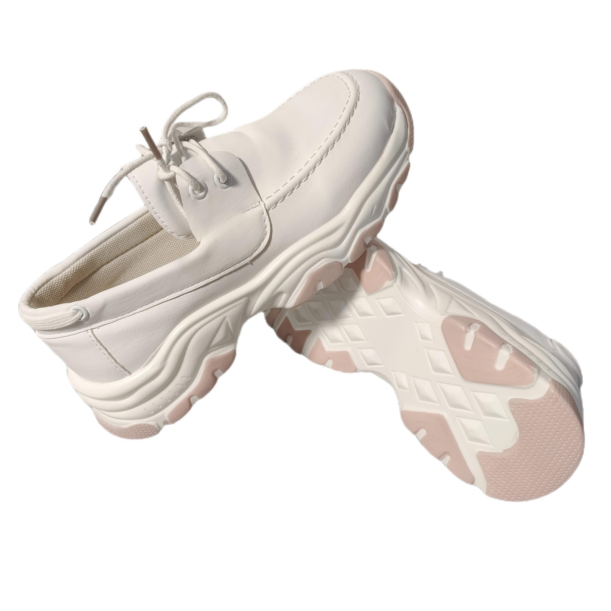 Women's Platform Sneakers Comfortable Lace Up Shoes